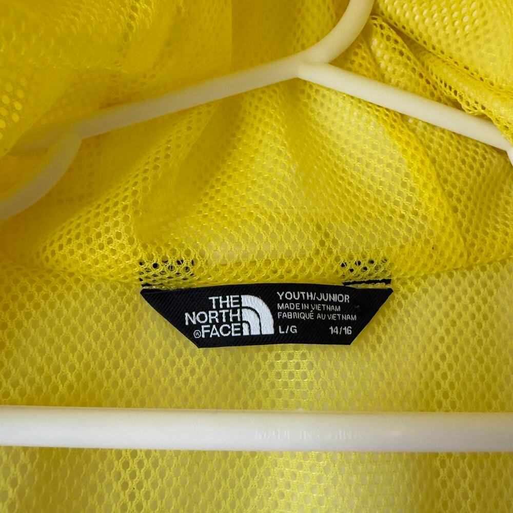 The North Face Yellow DryVent Hooded Jacket 14/16 - Picture 9 of 11